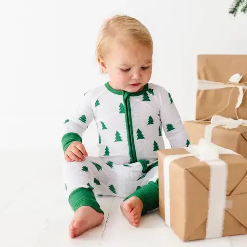 Such a Sap Waffle Knit Convertible Footies | 3-6 Months | Kiki + Lulu