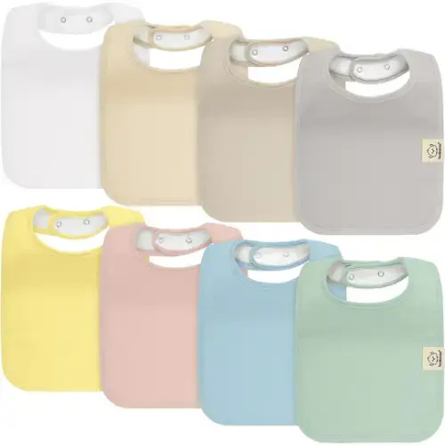 8-Pack Coast Drool Bibs