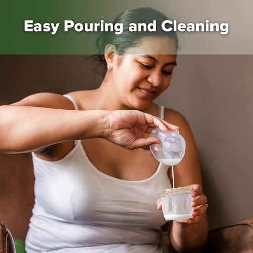 haakaa Breast Shells Nursing Cup Silicone Breast Milk Collector Milk Savers for Breastfeeding Nipple Shells Protect Sore Nipples Extra-Soft and Reusable - 2.5oz, 1 pc