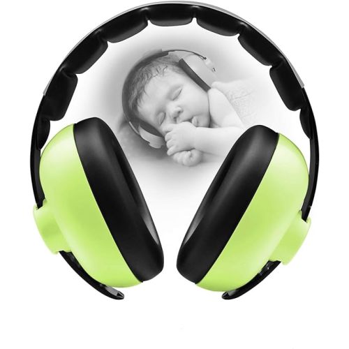 Casque antibruit de protection auditive pour bébés de 3 mois à 3 ans (Bleu)
