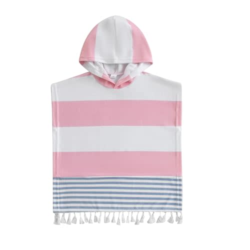 Baby Girls Boys Hooded Terry Beach Swimsuit Cover Up Toddler Baby Pool Bath Poncho Cloak Bathing Suit Cover-Up