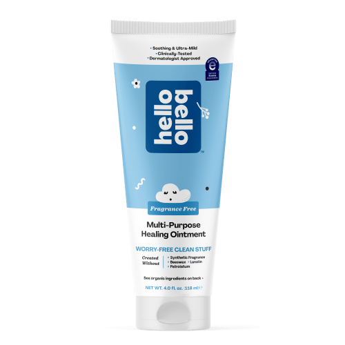 Hello Bello Natural Healing Ointment I Fragrance Free I 4 fl oz