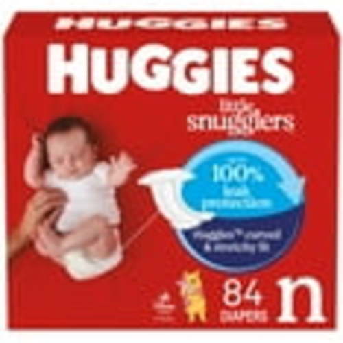Huggies Newborn Size, 84 Ct, Little Snugglers Baby Diapers