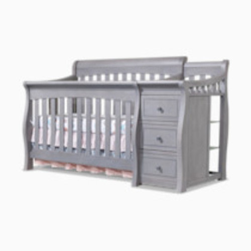 Sorelle Princeton Elite Crib & Changer - Weathered Gray