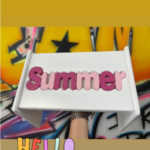 Step stool puzzle with name