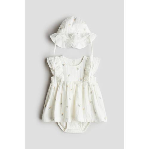 2-PIECE PATTERNED MUSLIN SET