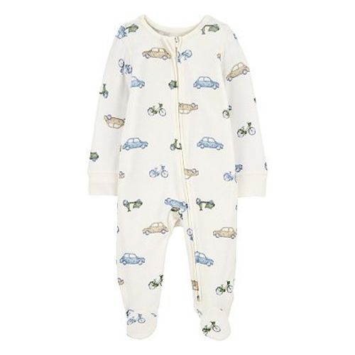 Baby Boy Carter's Car Print Zip-Up PurelySoft Sleep & Play