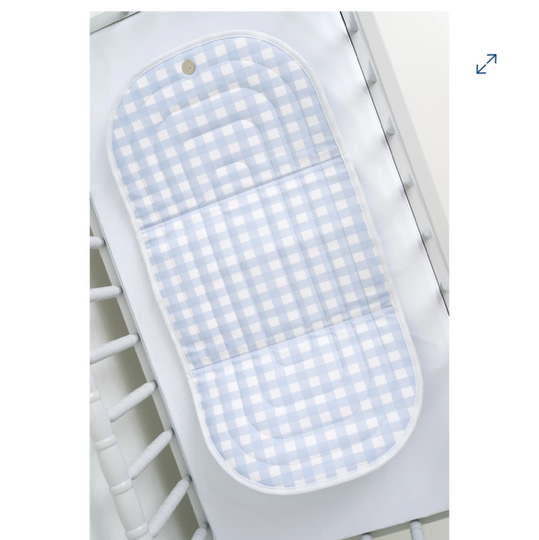 T.B.B.C. x Pluie Pret Changing Clutch - Buckhead Blue Gingham