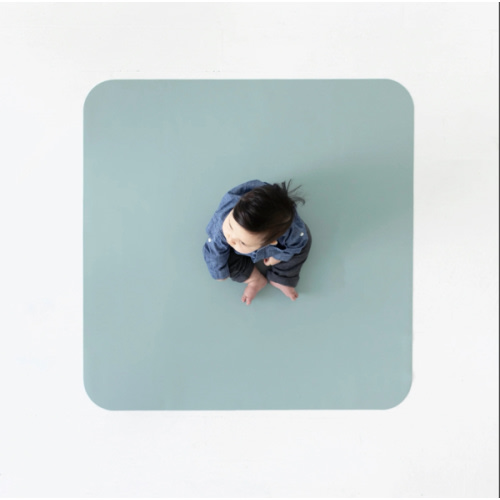 Large Silicone Splat Mat - Vintage Blue – Yeah Baby Goods