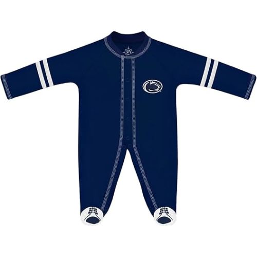 Creative Knitwear College Baby Infant Sports Shoe Footed Romper