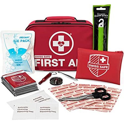 KeepGoing Small Travel First Aid Kit Kids – 60 Pc. Mini First Aid