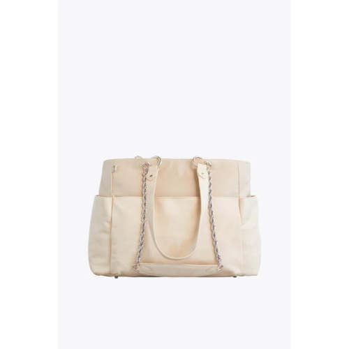 BÉIS 'The Diaper Bag' in Biege - Fashionable Diaper Bag & Diaper Tote Bag