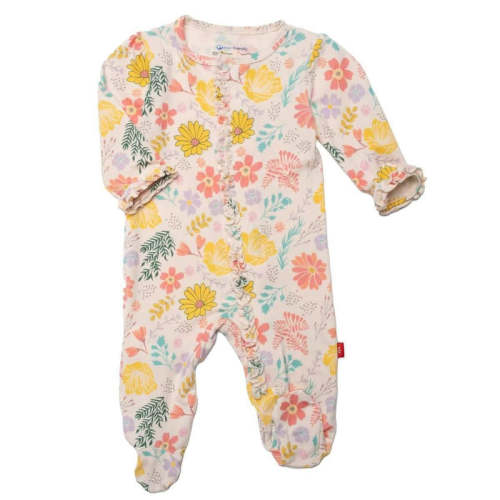 primrose cottage modal magnetic parent favorite footie with ruffles