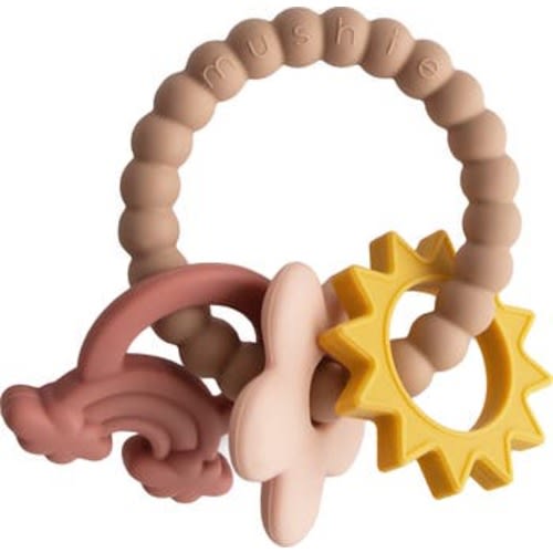 Nature Silicone Teething Ring Toy