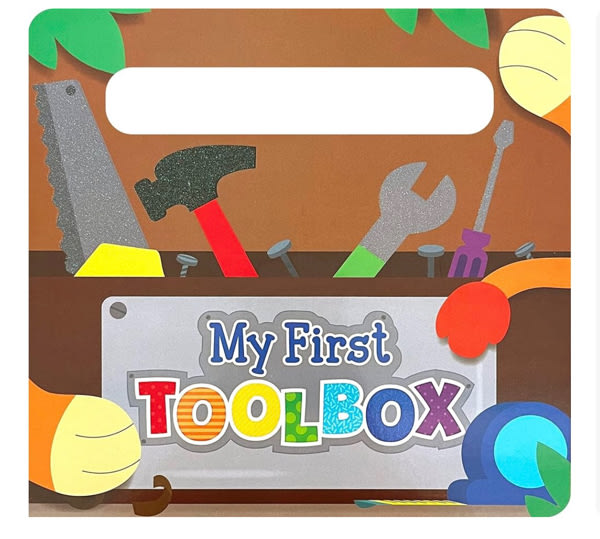 My First Toolbox - Children's Sensory Touch and Feel Board Book with Handle (Touch & Feel Sensory Board Books for Baby & Toddler Time)
