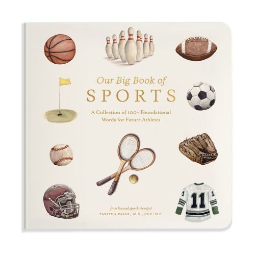 Our Big Book of Sports - (Tabitha Paige Children's Book) by Tabitha Paige (Board Book)