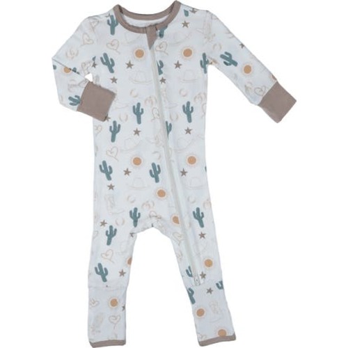 Convertible Zip Romper, 3-6M