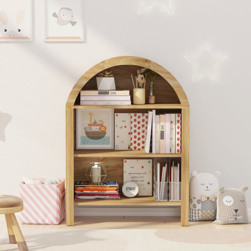 Millwood Pines Gadskin 43.3" Arched Kids Bookcase | Wayfair