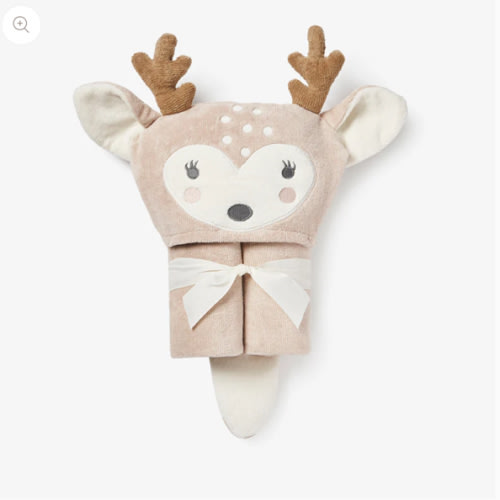 Fawn Hooded Baby Bath Wrap