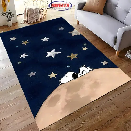 3D HD Snoopy Cartoon Area Carpet,Rug for Living Room Tapete for Bedroom Sofa Kitchen Doormat Decor,Kid‘s Non-slip Floor Mat Gift - AliExpress