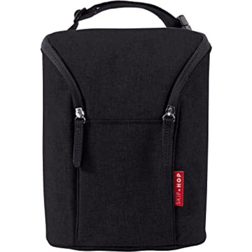 Skip Hop Baby Bottle Bag, Grab & Go, Black