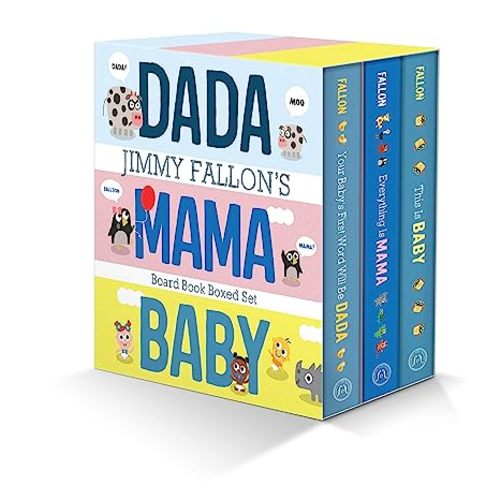 Jimmy Fallon's DADA, MAMA, and BABY Board Book Boxed Set