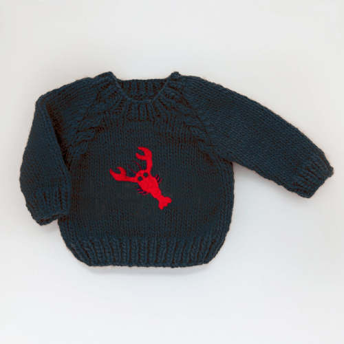 Lobster Sweater for Baby & Toddler - Huggalugs