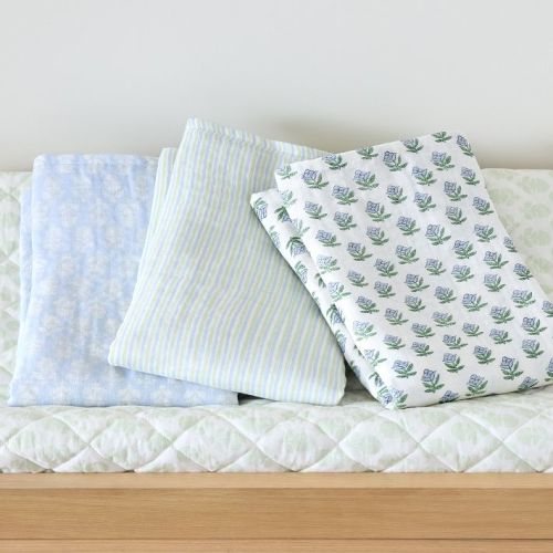 Botanical Swaddle Set in Plein Air