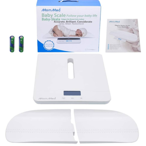 MomMed Multifunctional Baby, Toddler, Adult Scale with Height & Weight Trackers