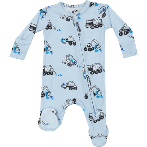 Truck Load of Love 2-Way Zipper Footie