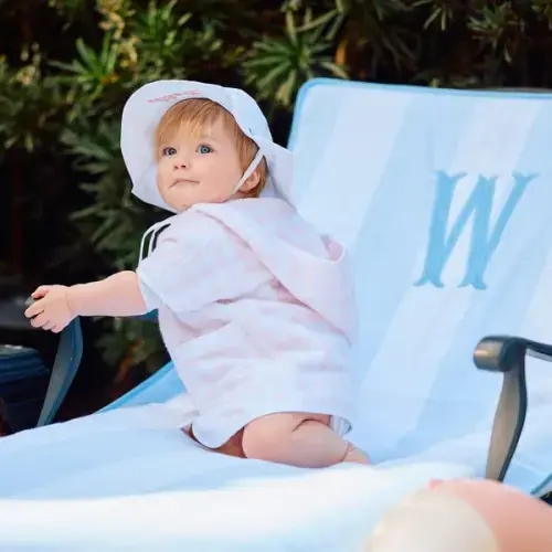 Kids’ Cover Up Light Pink Gingham