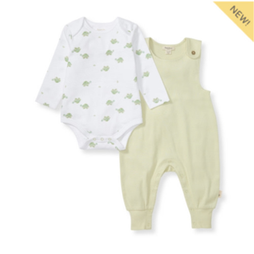 Tortoise Baby Jumpsuit & Bodysuit Set