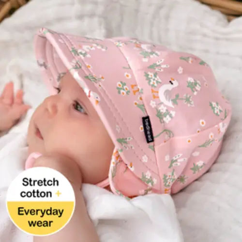 Legionnaire Flap Sun Hat - Quackers - 37cm / 0-3 months / XXS