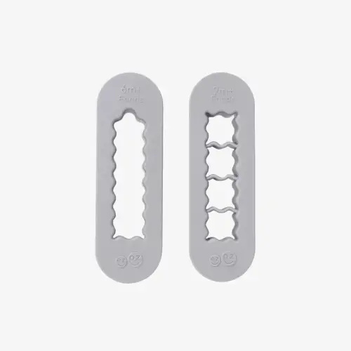 Baby-Led Weaning Food Cutters - Pewter | Starting Solids at 6 & 9 Months– ezpz