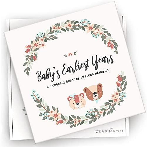 Baby Memory Book for Baby Boy and Girl - Baby Keepsake Book to Capture Every Precious Moment Birth to Age 5 - A Timeless Baby Milestone Book - Gender Neutral First 5 Year Baby Book Memory Book