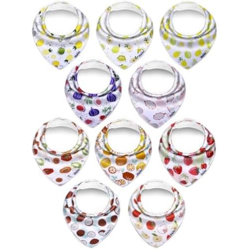 Baby Bibs for Boys & Girls - Organic Cotton Bibs, Bandana Bibs, Drool Bibs, Teething Bibs, Toddler Bibs - Gift