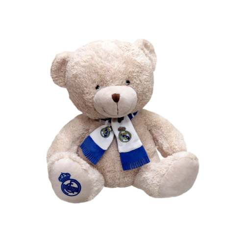 Real Madrid Scarf 35cm Teddy Bear