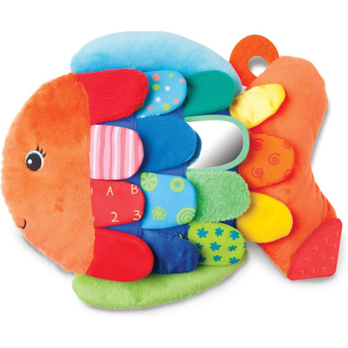 Flip Fish Stuffed Animal Soft Baby Book