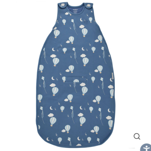 4 Season® Ultimate Baby Sleep Bag, Merino Wool & Organic Cotton, Hot Air Balloon