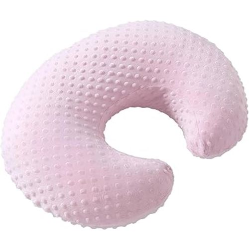 Nursing Pillow and Positioner for Breastfeeding, Ultra Soft Baby Breastfeeding Pillows for More Support for Mom and Baby, with Premium Removable Cover (Blushing Bride)