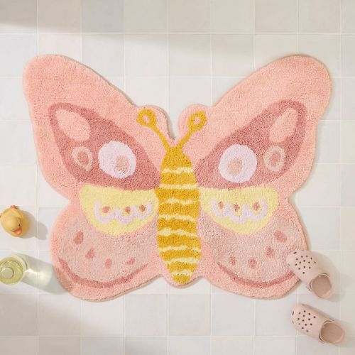 Kids Butterfly Bath Mat