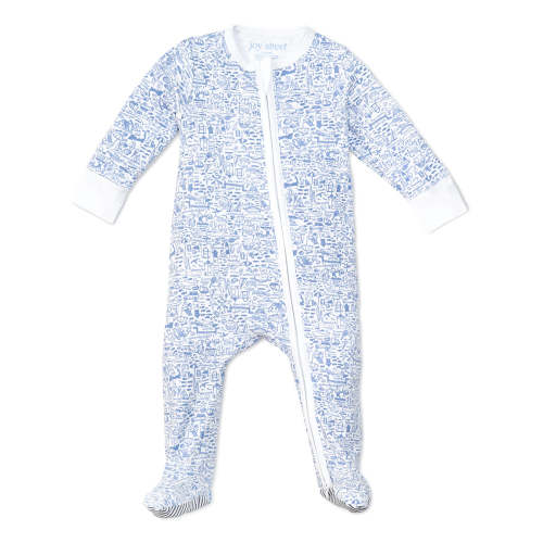 Cape Cod Zip Baby Onesie | Joy Street Kids