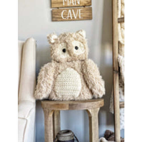 ClaraLoo Owl Plush - Beige