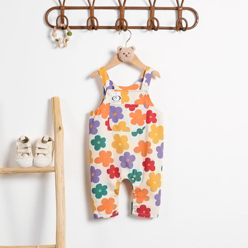 Baby Floral Lovely Multicolor Overalls