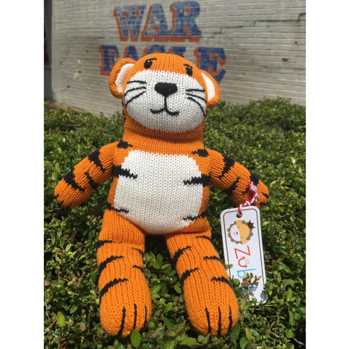Renzo 12 inch Plush Tiger - J&M Bookstore Downtown Auburn
