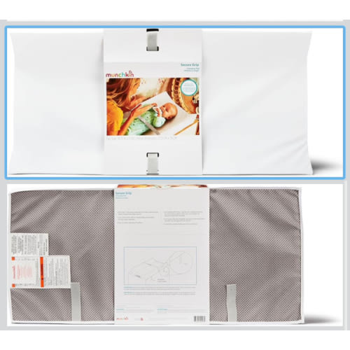 Munchkin Secure Grip Waterproof Diaper Changing Pad, 16" x 31"
