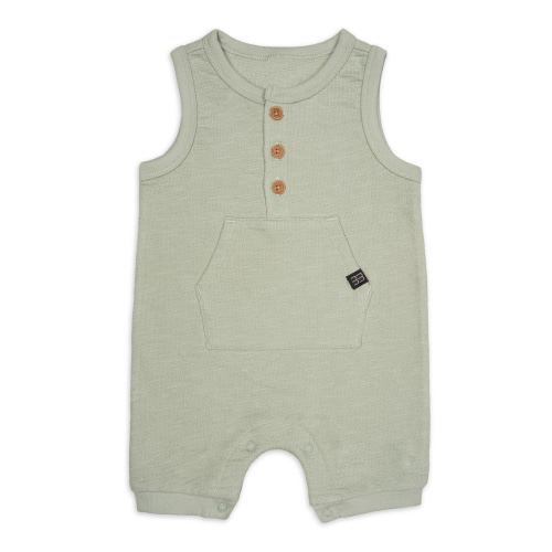 Modern Moments by Gerber Baby Boy Sleeveless Romper, Sizes 0/3 Months - 24 Months