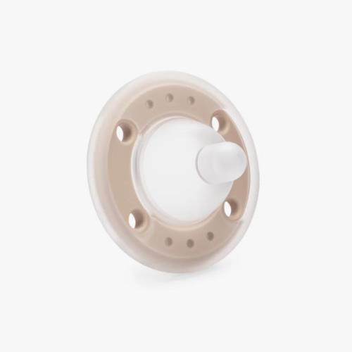 Ninni Pacifier- Oatmeal 1 Pack Breastlike Pacifier – Ninni Co