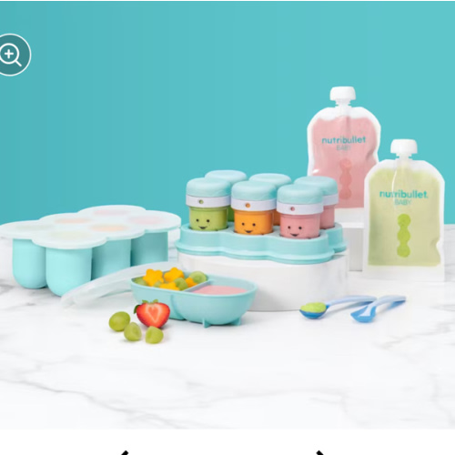 nutribullet Baby & Toddler Meal Prep Kit: Baby Food Storage Accessories - nutribullet