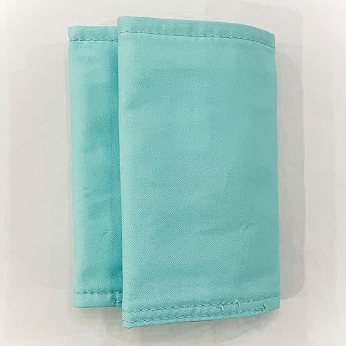 TwinGo Teething Pads (Aqua) Drool and Chew Pads Provide a Clean Surface for Your Teething Baby